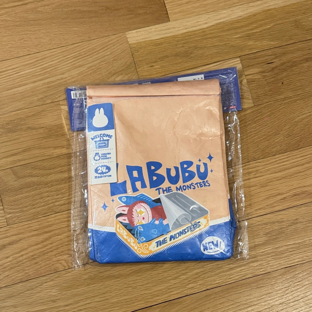 Labubu The Monsters Kids Toy Set - Blue and Tan